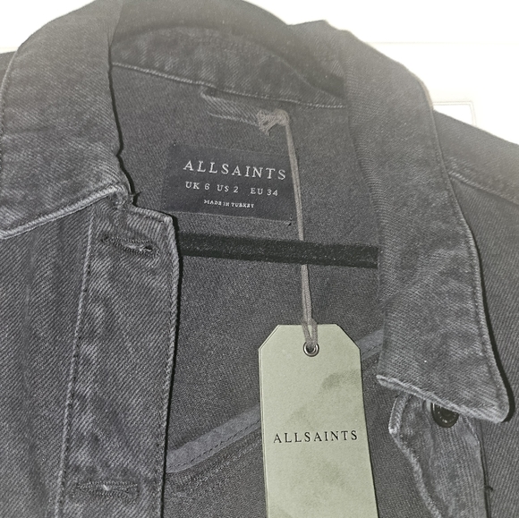 All Saints Marlene Tassel coat - Picture 4 of 5